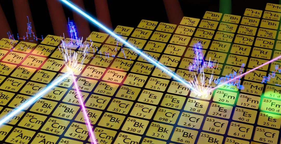 Where does the periodic table of chemical elements end and which processes lead to the existence of heavy elements?