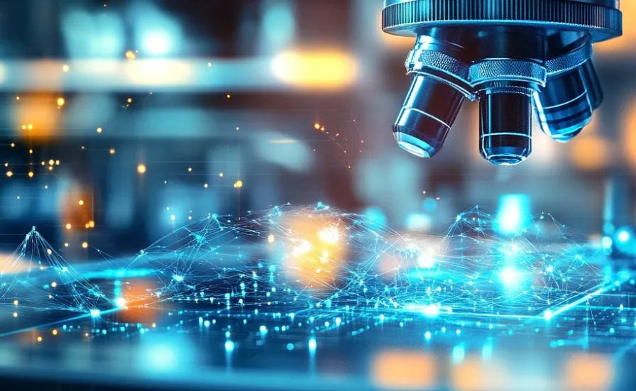 Between test tube and algorithm: the laboratory of the future under the microscope